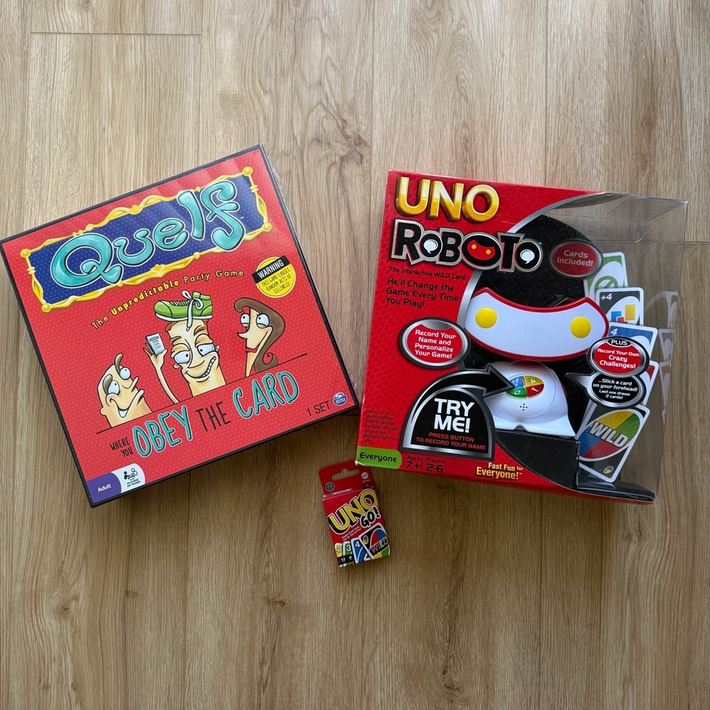 Party games Uno Quelf